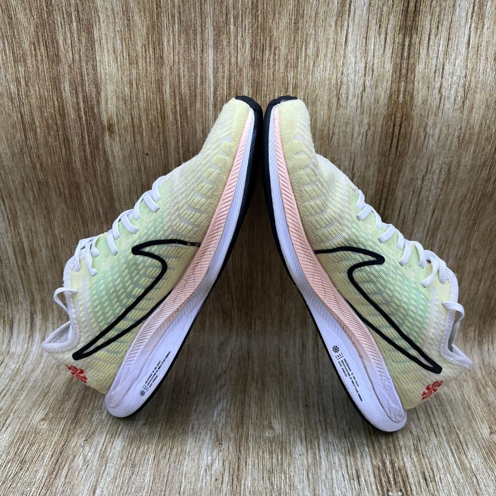 Nike Zoom Pegasus Turbo 2 Rise Women's Size 8 Barely Volt Just Do It BV1134-300 - Picture 7 of 10